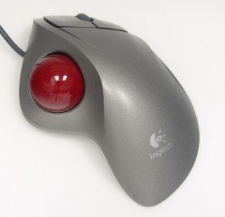 on a 100% Authentic New Logitech Marble Optical Trackman Wheel Mouse
