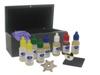 Jewelers Professional Deluxe Gold Testing Kit Set Asst New L K