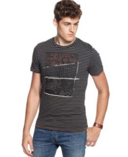 Kenneth Cole Reaction Shirt, Short Sleeve V Neck Graphic Moto T Shirt