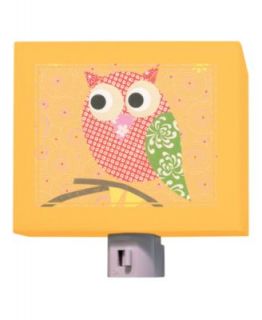 Oopsy Daisy Night Light, Mod Owl on Orange