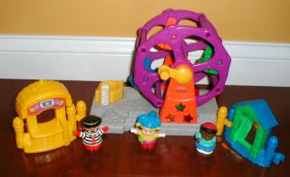 Fisher Price Little People Musical Light Up Ferris Wheel Load w People