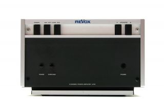 ReVox A722 Vintage Power Amplifier Sound of The 70Ties