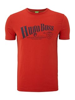 Homepage  Men  Tops & T Shirts  Hugo Boss Printed front t shirt