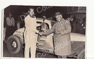 Frankie Thompson 5 Stock Car Winner Racing Photo 1961