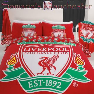 Liverpool Double Bed Quilt Cover Set   Great Gift Idea for a Liverpool