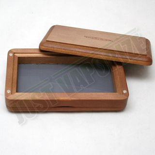 Herbal Humidor / Sifter Maple Wooden Hydration Box Storage Tobacco