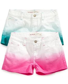 Kids Shorts, Girls Dip Dye Shortie Shorts   Kids Girls 7 16