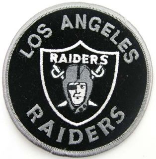 NFL Los Angeles Raiders Football Embroidered Patch 05