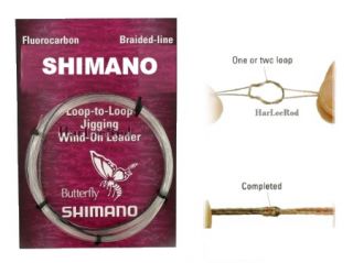 Shimano Loop to Loop Jigging Wind on Fishing Leader 100LB