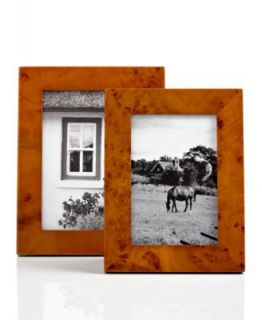 Tizo Picture Frame, Siena Burlwood Tan Collection   Picture Frames
