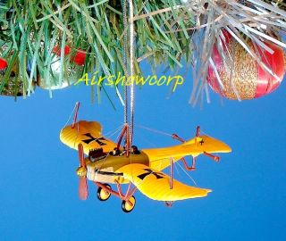 Decoration Ornament Home Party Christmas WW1 European Fighter Planes Z