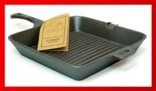 Iron Square Skillet 2050 Bakeware Cabin Lodge Camp Cookware