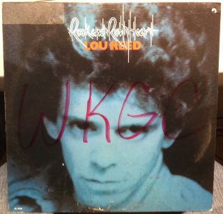 Lou Reed Rock Roll Heart LP Mint Al 4100 Vinyl 1976 Record
