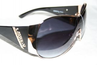Louis V Eyewear Sunglasses Oversize Shield Black 112