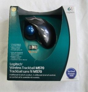 Logitech Wireless Trackball Mouse M570 Pictures
