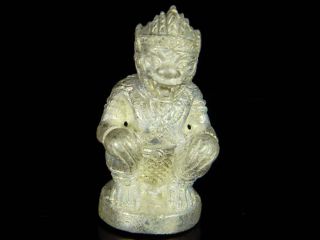 Raimakian Wat Pai Lom Magic Powder Bottom Thai Myth Amulet Pendant