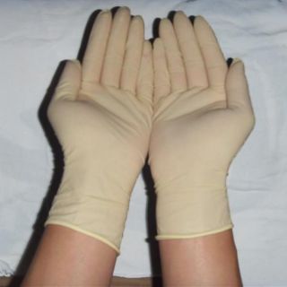 New Latex Rubber Gloves Kitchen Dishwashing Gardening Industrial / L