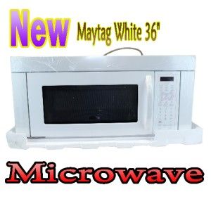 Maytag White 36 1 9 CU ft Over The Range Microwave UMV2186AAW