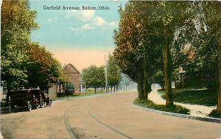 Oh Salem Garfield Avenue Town View Early K16843