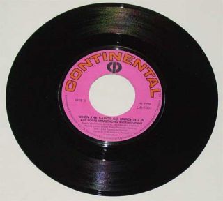 Louis Armstrong The Night Before Christmas RARE 45