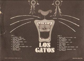 Los Gatos La Balsa LP Argentina