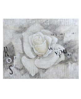 Uttermost Wall Art, Rose Wishes Painting