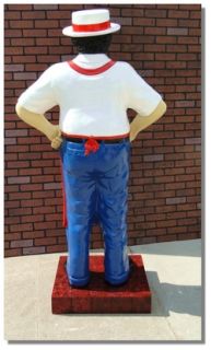 Butcher Shop Lifesize Statue 6 Old Fashioned Country Sculpture Smock