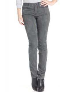 Calvin Klein Jeans, Skinny Ikat Print, Eclipse Wash   Womens Jeans