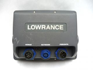 Lowrance LMS 332C Head Color Sonar Fish Finder GPS Receiver Fishfinder