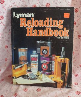 Lyman Reloading Handbook for Rifle Pistol 46 Edition 7th Printing Sept