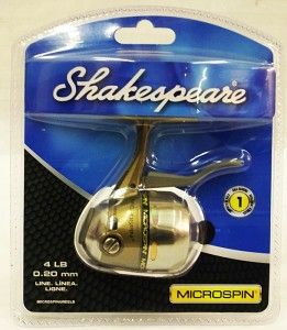 Shakespeare Microspin Spinning Fishing Reel New