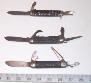 Vintage Camp Pocket Knife Folding Knives Campbuddy Camp Knife Forest
