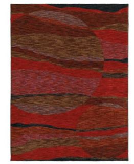 Shaw Living Rugs, American Abstracts Collection 29800 Andalusia Red