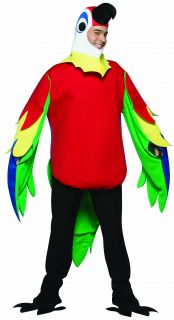 Lightweight Parrot Costume Adult Standard Brand New