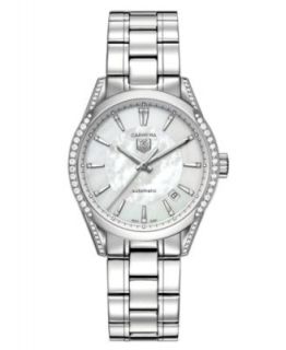 TAG Heuer Watch, Womens Automatic Carrera Diamond (5/8 ct. t.w