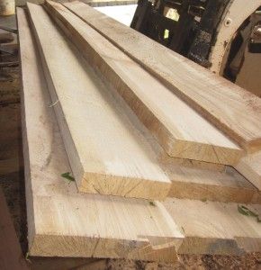 Rough Cut Hardwood Lumber 2x12X12