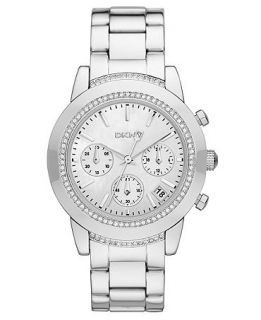 DKNY Watch, Womens Chronograph Stainless Steel Bracelet 38mm NY8587