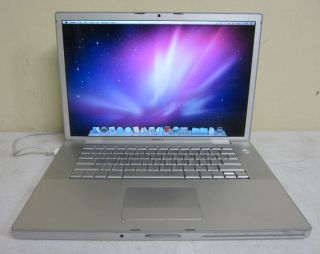 Apple MacBook Pro 15 Core 2 Duo T7500 2 2GHz 2GB 160GB OS 10 6 Laptop