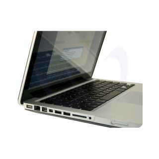Clear Crystal MacBook Pro 13 Case Cover Keyboard Skin Screen Protector