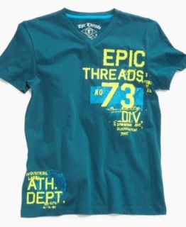 Epic Threads Kids T Shirt, Boys Sails V Neck Tee