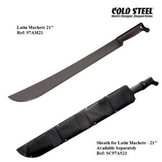 21 Latin Machete Traditional Style Tough Workhorse Made by Cold Steel