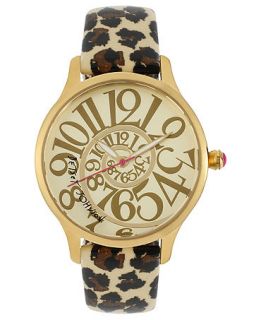 Watch, Womens Leopard Print Patent Leather Strap 38mm BJ00040 16