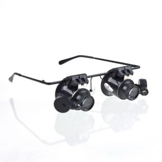 20x Magnifier Magnifying Eye Glasses Loupe Lens Jeweler Watch Repair