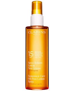 Clarins Sunscreen Oil Free Lotion Spray SPF 15, 5.2 fl. oz  