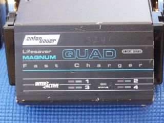 Lifestyle Magnum Quad Charger w 4 Pro Pac 14 Batteries Pro Gear