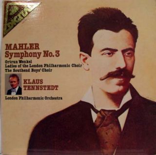 Tennstedt Mahler Symphony No 3 VG 2 LP DSB 3902