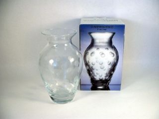 Luminescence Lead Free Crystal Designer Bud Vase