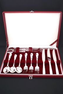 Cutlery Set Silver 925 Flatware Knives Spoons 3PEACE