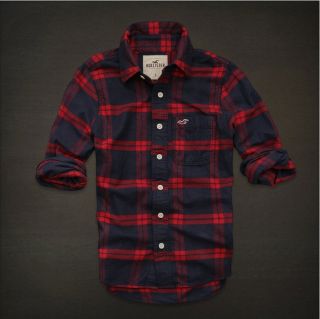 Hollister by Abercrombie Fitch Button Up Plaid Shirts