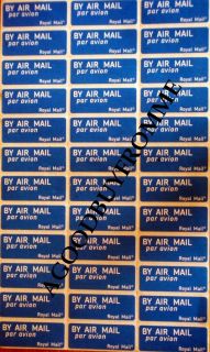 360 Air Mail Airmail Stickers Free UK Postage ‹ •¿• ›